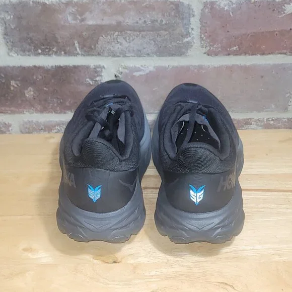 New Mens HOKA Speedgoat 5 GTX Gore-Tex Spike Trail Shoes Black Grey Sz 9 - Picture 4 of 5